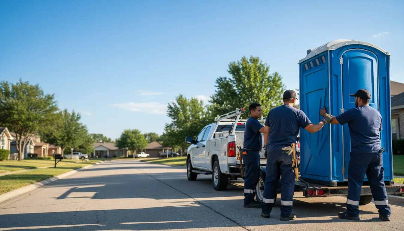 Portable Toilet Rental in Oakland, IL near me